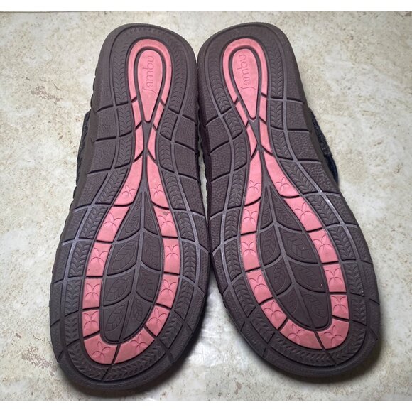 Jambu Vegan Leather Womens Mary Jane Flats Brown Floral Pattern Outdoor Gorpcore - Picture 8 of 8